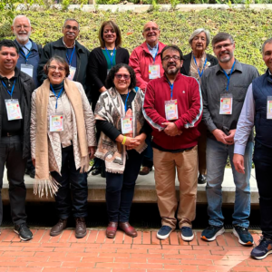 Grupo de Amerindia que participó en el Congreso de Teología Sinodal.