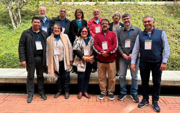 Grupo de Amerindia que participó en el Congreso de Teología Sinodal.