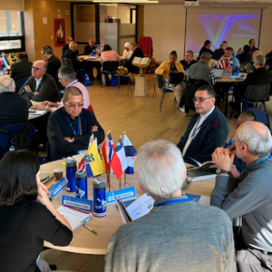 Encuentro de padres y madres sinodales en Bogotá.