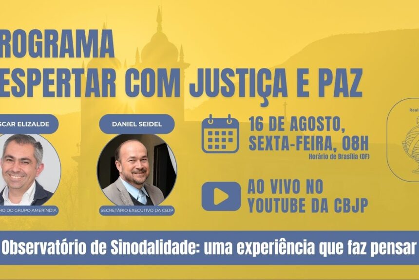 El Observatorio Latinoamericano de la Sinodalidad participa en el programa “Despertar con Justicia y Paz”