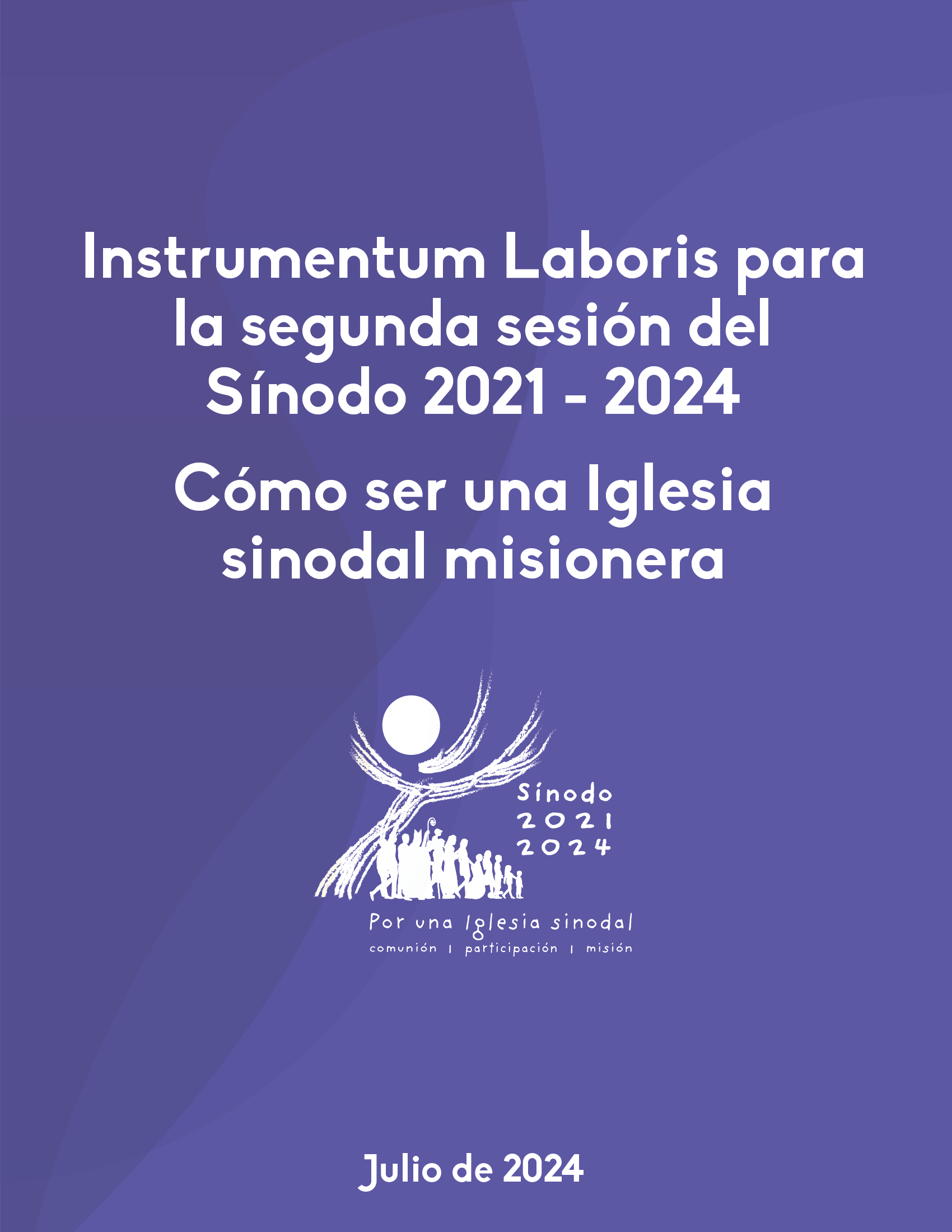 portada Instrumentum Laboris segunda sesión Sínodo de la Sinodalidad