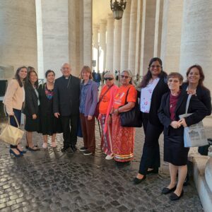 Papa Francisco recibe presidente y grupo de mujeres de la CEAMA, “que va creciendo con una actitud eminentemente sinodal”